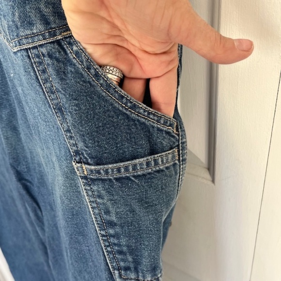 Vintage Levi's Two Horse Brand Carpenter Overalls 90's - Picture 5 of 11